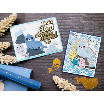 Cute Seal Metal Cutting Dies