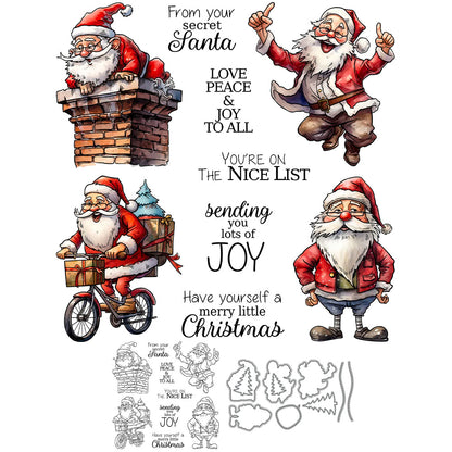 Santa Claus Dies & Stamps Set