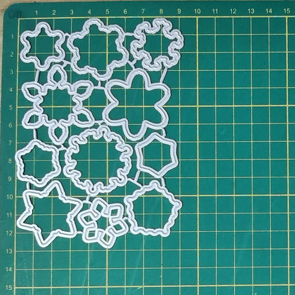 Winter Snowflakes Series Dies & Stamps Set