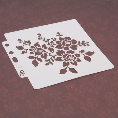 Flower Pattern DIY Hollow Stencil