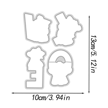 Valentine's Day Theme Dies & Stamps Set
