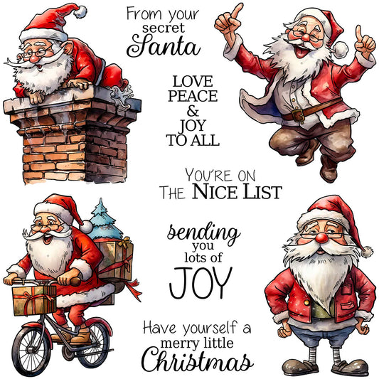 Santa Claus Dies & Stamps Set