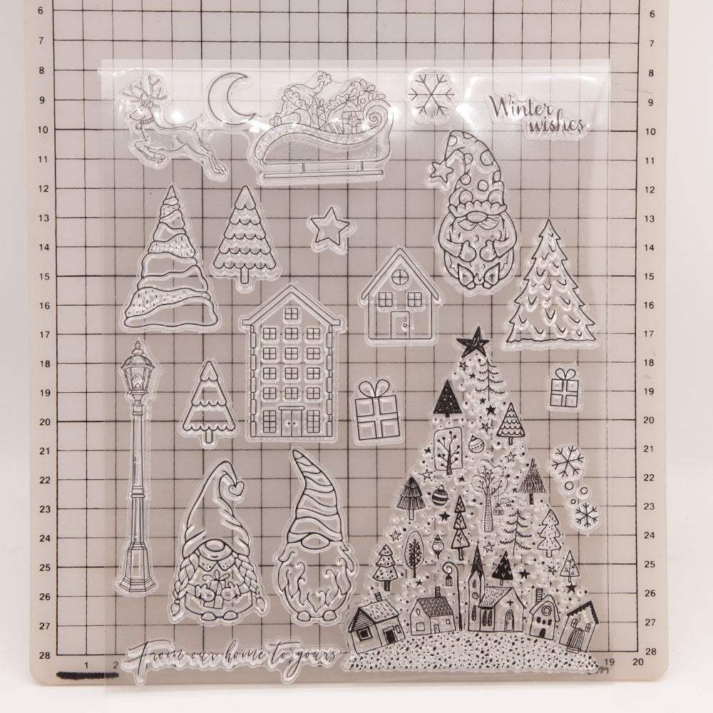 Christmas Gnome Clear Stamps