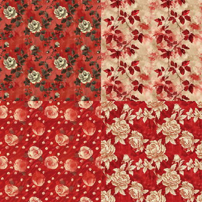 24PCS 6" Rosetta Scrapbook Paper & Cardstock