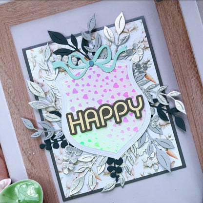 Decorative Flag Frame Metal Cutting Dies