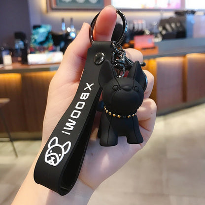 Trendy Bulldog Keychain