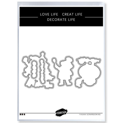 Santa Claus Dies & Stamps Set