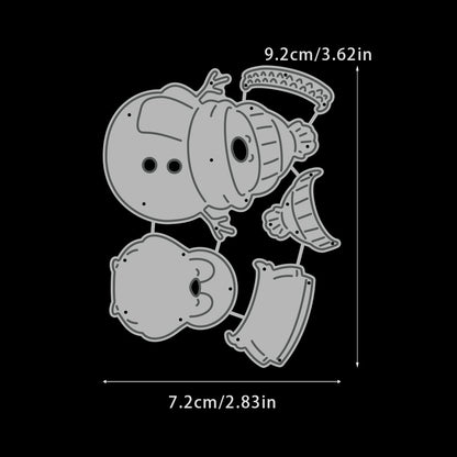 Winter Snowman Metal Cutting Dies