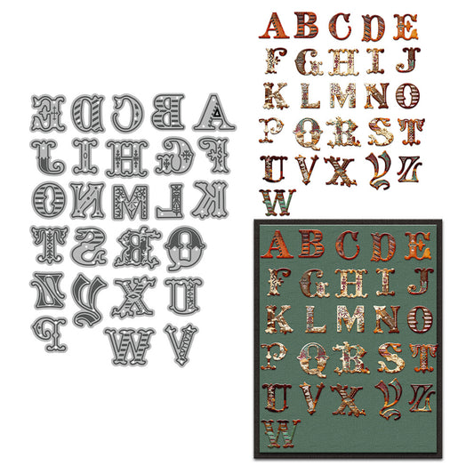 English Letters Metal Cutting Dies