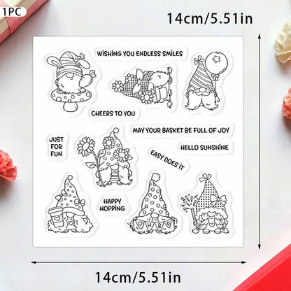 Cute Gnome Dies & Stamps Set