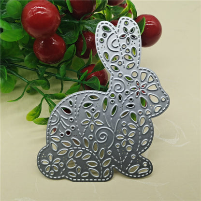 Cut-out Easter Bunny Metal Cutting Dies