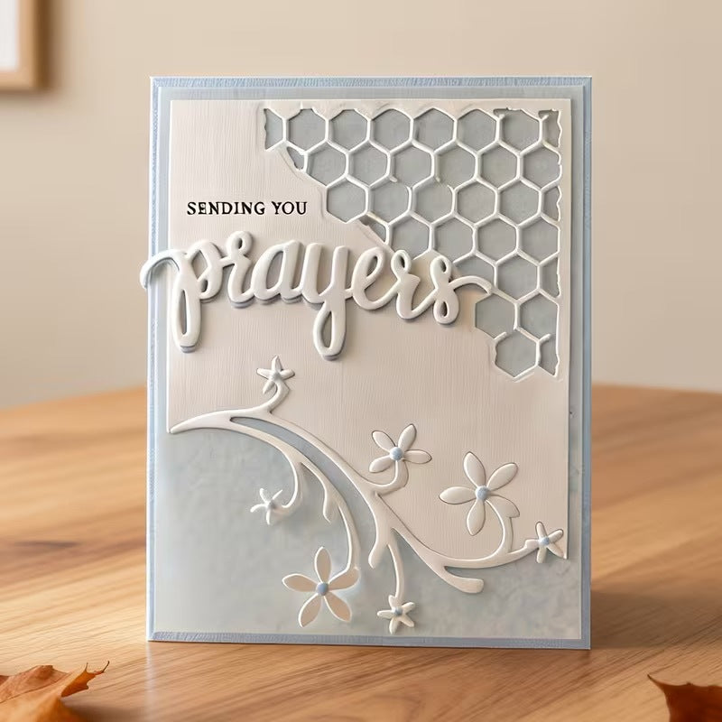 Honeycomb Floral Metal Cutting Dies