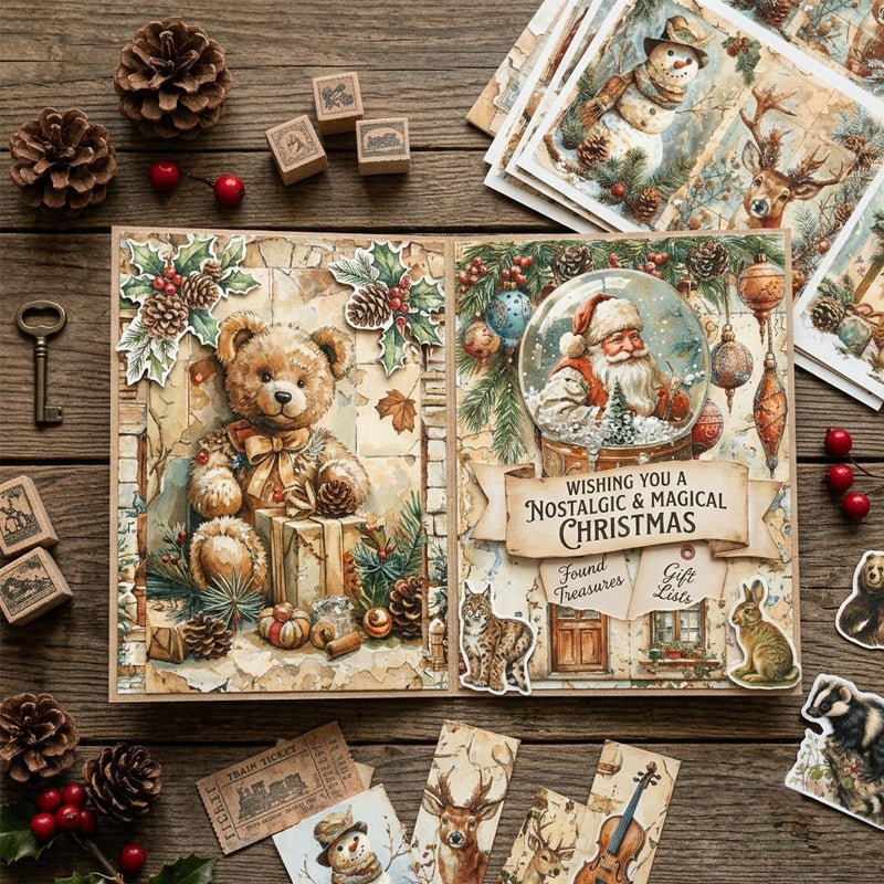 A5 Christmas Series Journal Scrapbook Paper