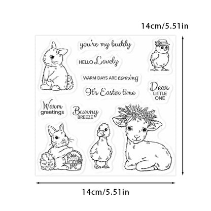 Cute Animals Clear Stamps