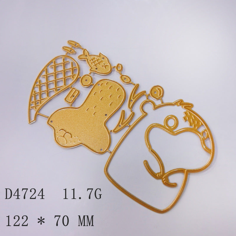 Cute Castor Metal Cutting Dies