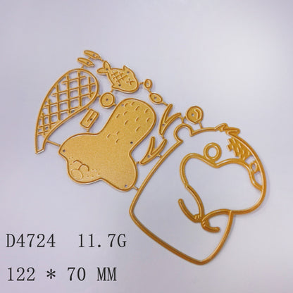 Cute Castor Metal Cutting Dies