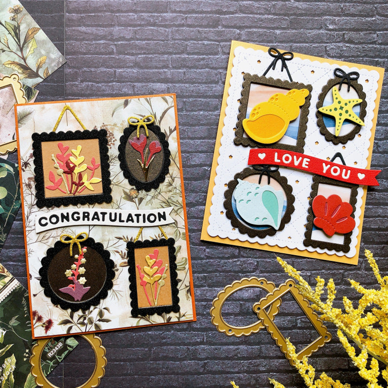 Decorative Mini Frame Metal Cutting Dies