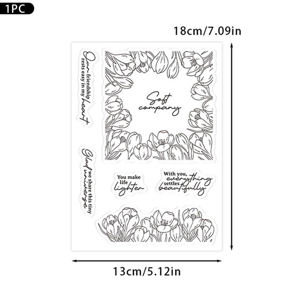 Saffron Wreath Dies & Stamps Set