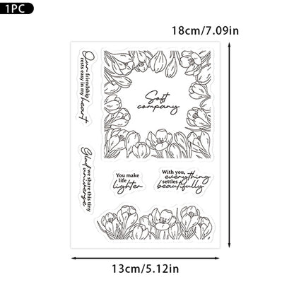 Saffron Wreath Dies & Stamps Set