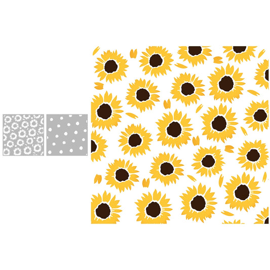 Sunflower Background DIY Painting Hollow Stencil