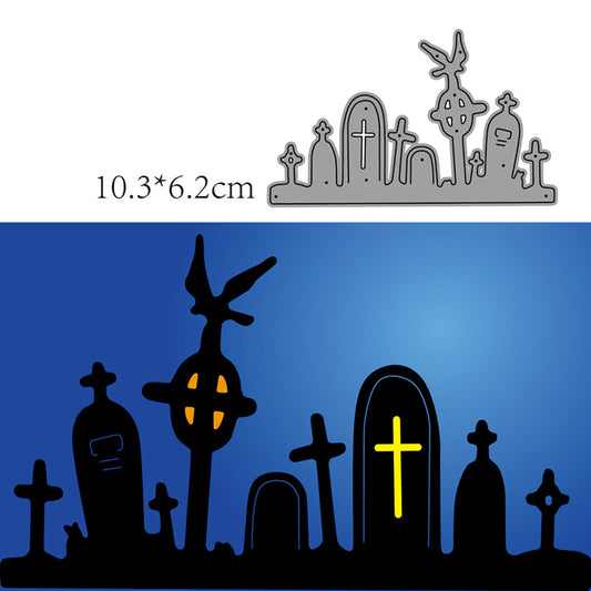 Halloween Grave Metal Cutting Dies