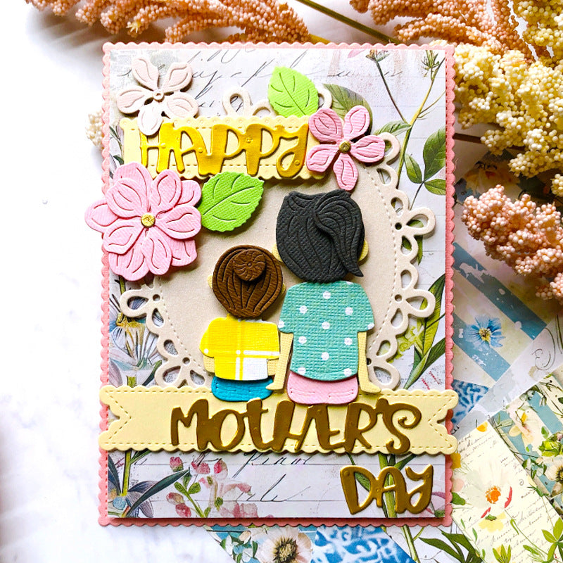 Beach Couple Metal Cutting Dies