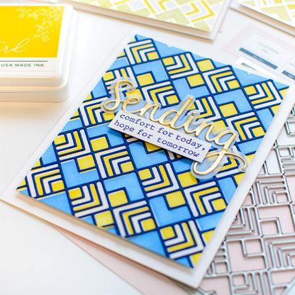 Geometry Background Board Cutting Dies