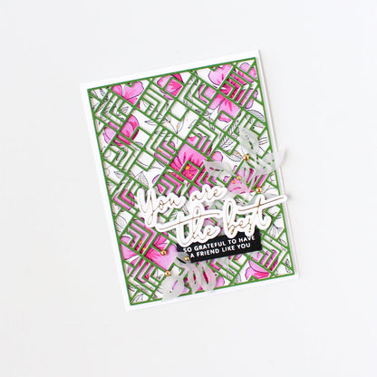 Geometry Background Board Cutting Dies