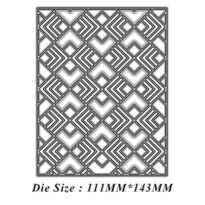 Geometry Background Board Cutting Dies