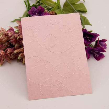 DIY Plastic Embossing Folder