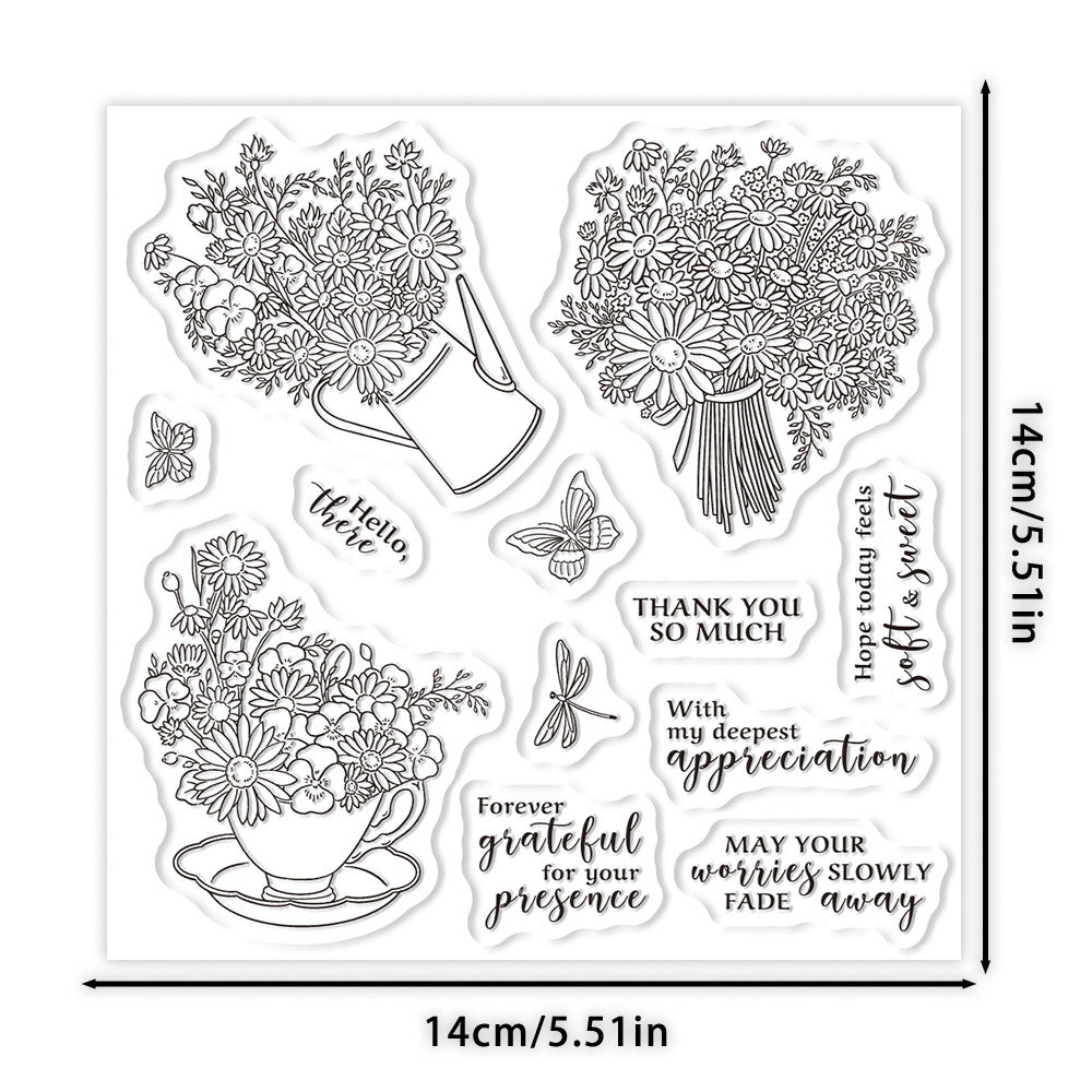 Beautiful Bouquets Clear Stamps