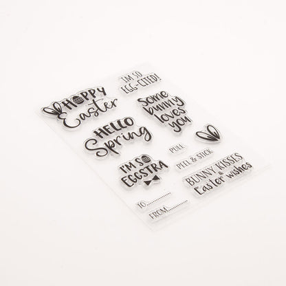 Easter Words Clear Stamps