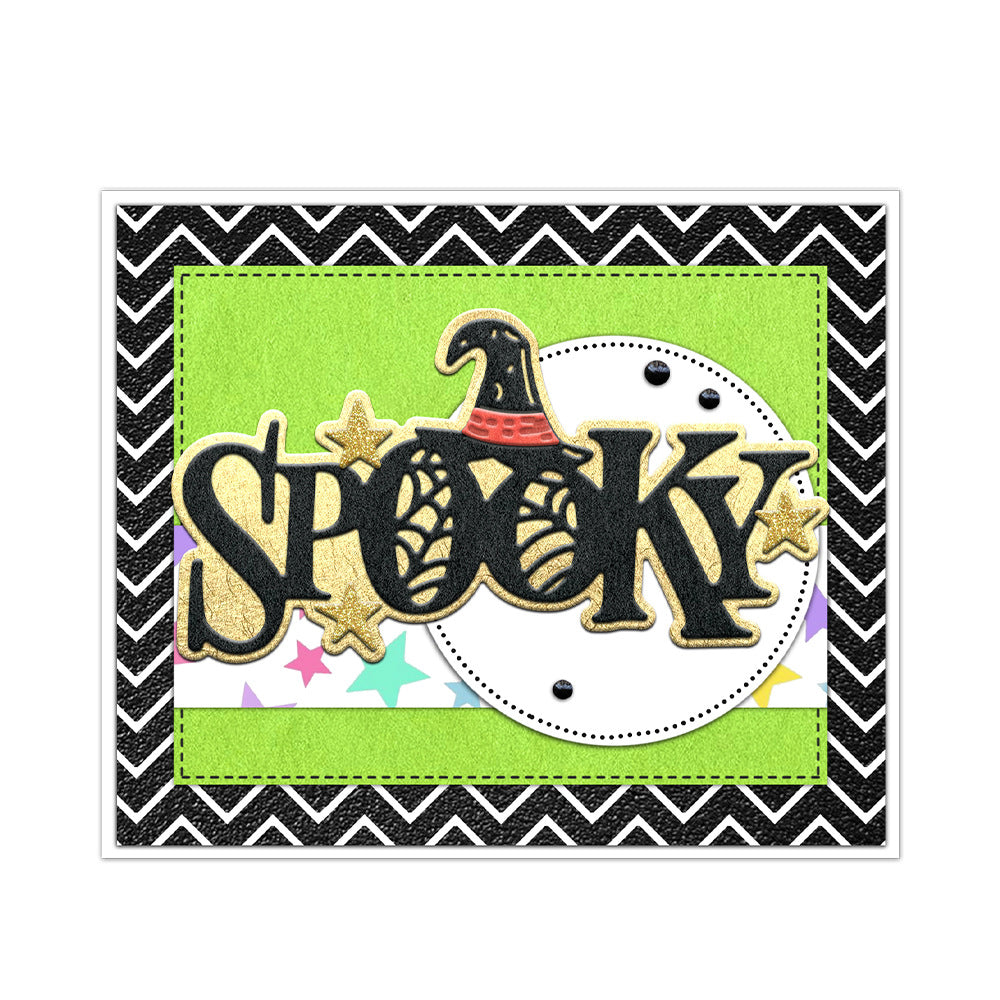 "Spooky" Words Metal Cutting Dies
