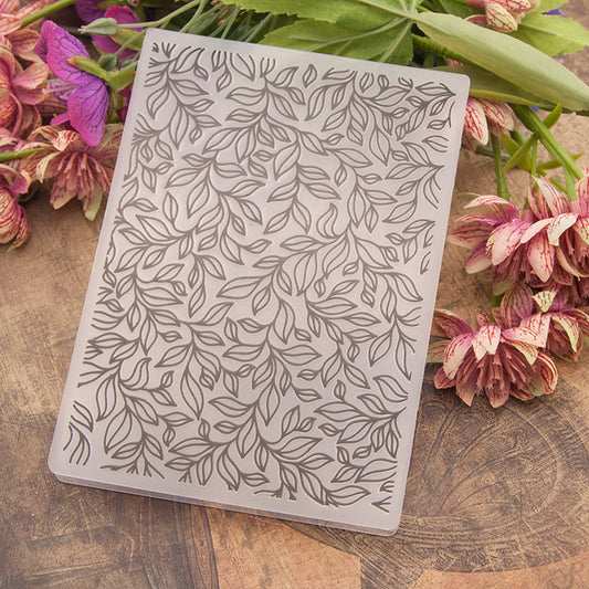 Branches and Leaves Embossing Folder