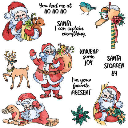 Santa Claus Dies & Stamps Set