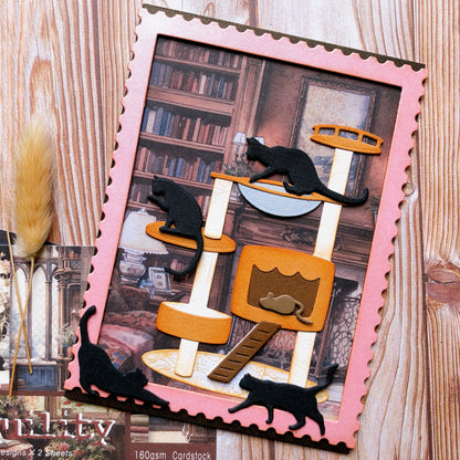 Cat Climbing Rack Metal Cutting Dies
