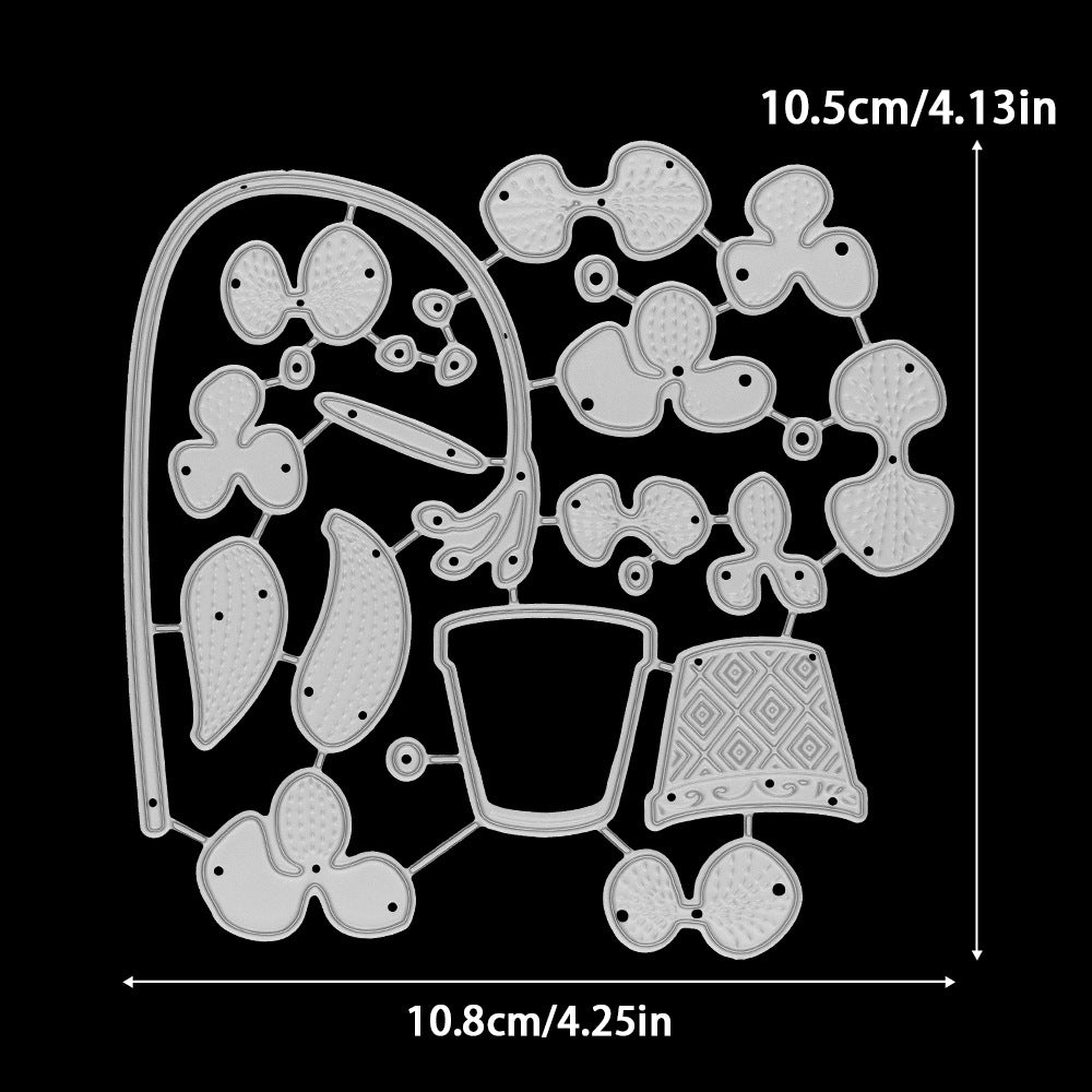 Potted Flower Metal Cutting Dies