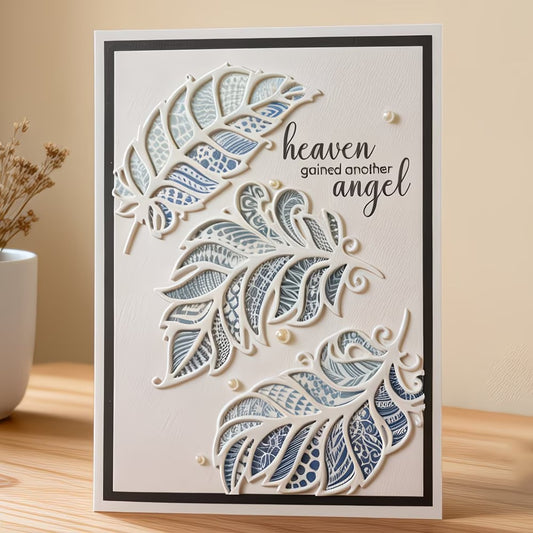 Hollowed-out Feathers Metal Cutting Dies
