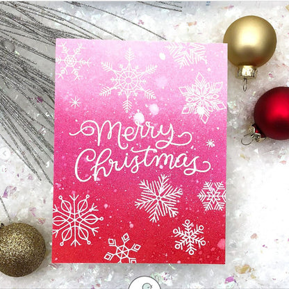 Winter Snowflakes Series Dies & Stamps Set