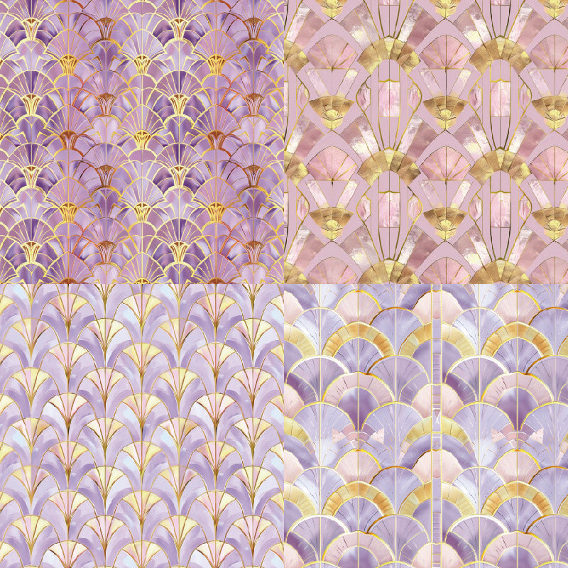 24PCS 6" Lilac Scrapbook Paper & Cardstock