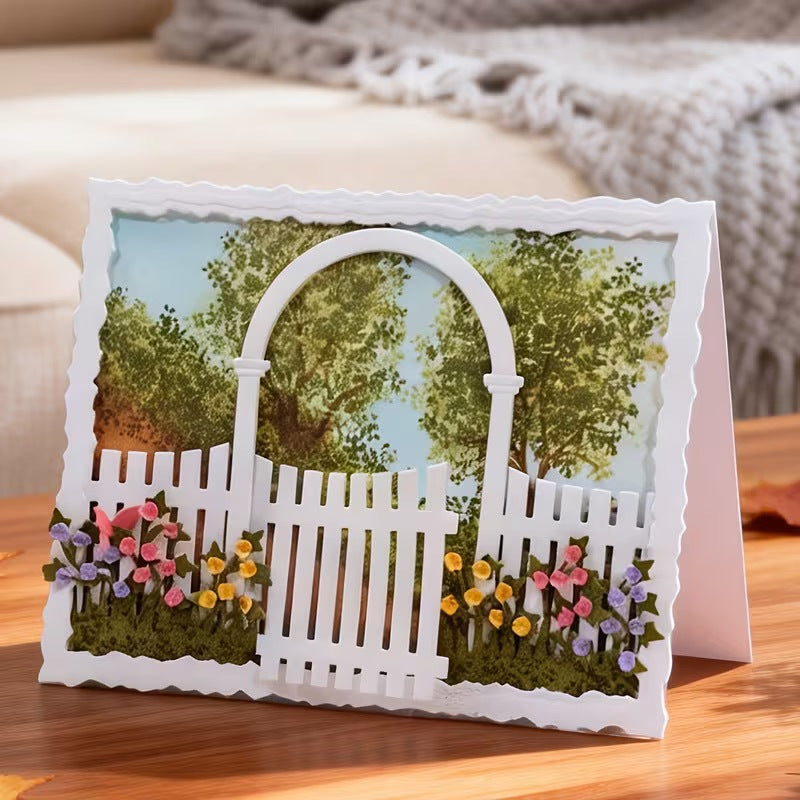 Garden Arch and Fence Metal Cutting Dies