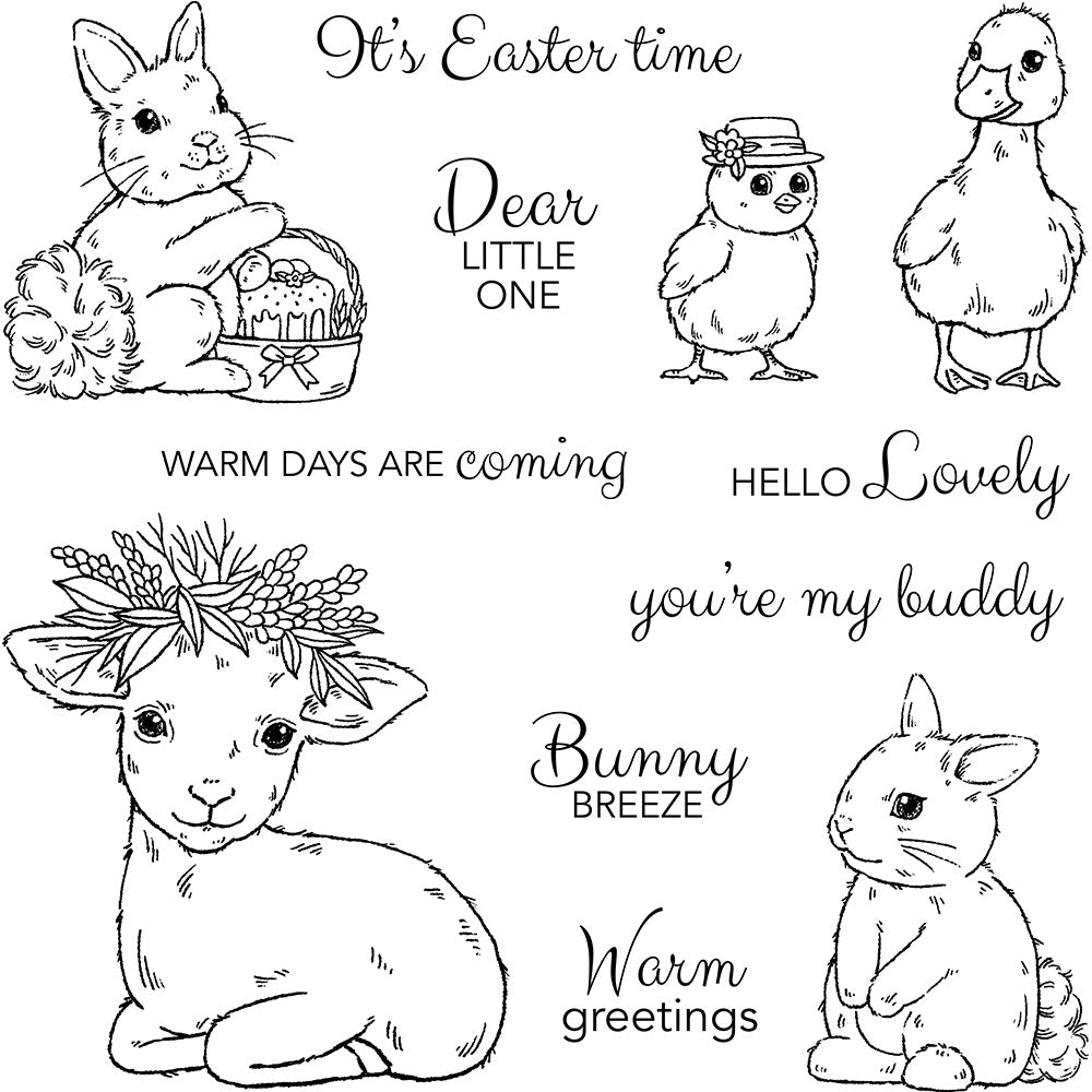 Cute Animals Clear Stamps