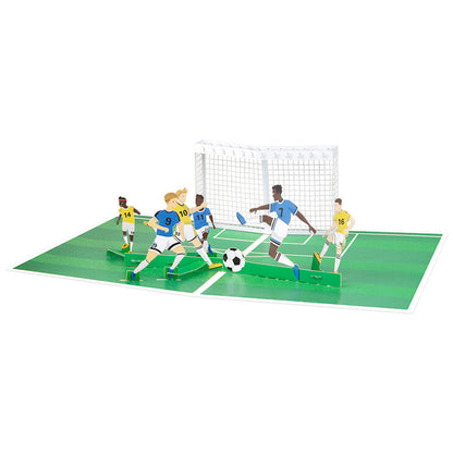 3D Creative Football Pop-Up Greeting Card