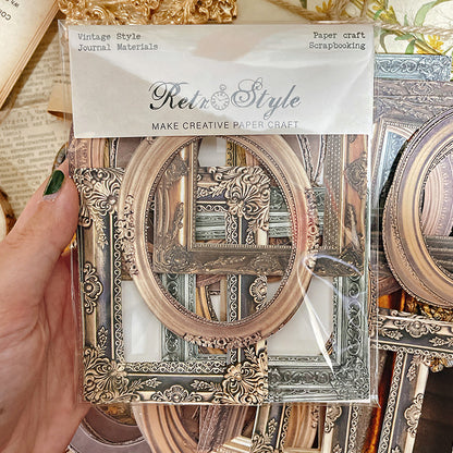 Vintage Hollow Frame DIY Scrapbook Paper