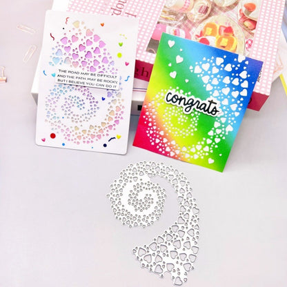 Love Group Background Metal Cutting Dies