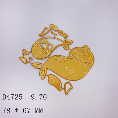 Cute Seal Metal Cutting Dies