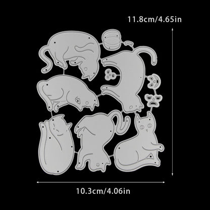 Halloween Kitten Metal Cutting Dies