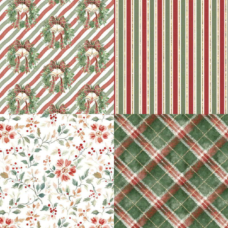 24PCS 6" Festival Scrapbook Paper & Cardstock