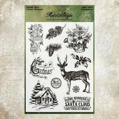Various Patterns DIY Scrapbook Clear Stamps