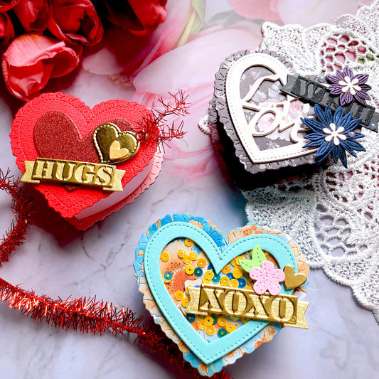 3D Love Box Metal Cutting Dies